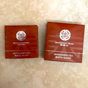 2pc Shanghai Tang Mandarin Tea Soaps